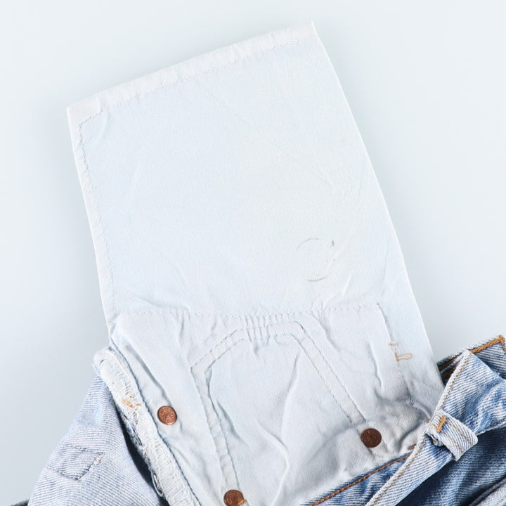 Vintage 1990'S Levi's 501 Straight Denim Pants, Made in USA, Women's Size L (W27) cotton blue type Vintage Second Hand