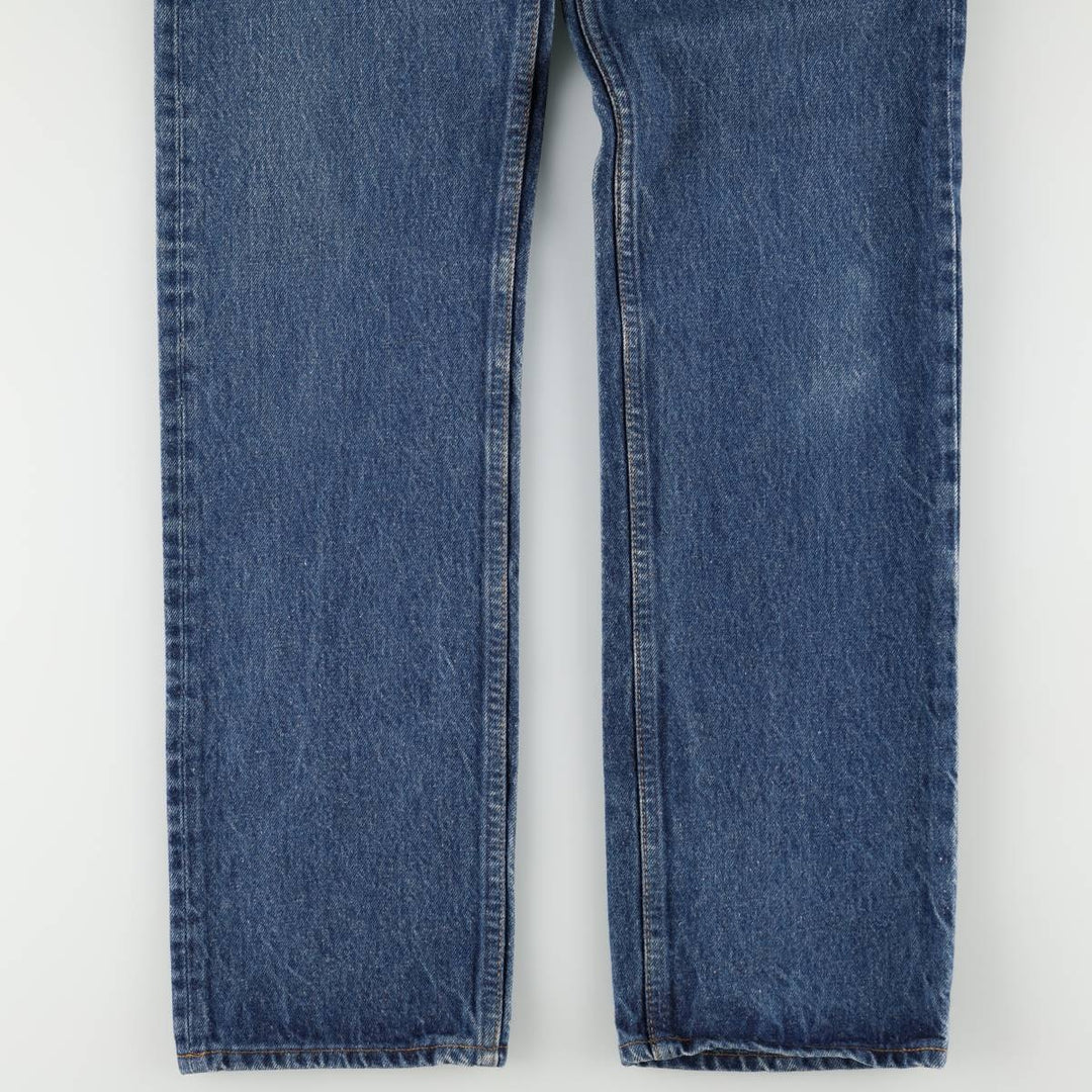 80s-90'S Levi's 501-0000 Straight Denim Pants, Made in USA, Women's Size L (equivalent to W27), Vintage cotton blue type Vintage Second Hand