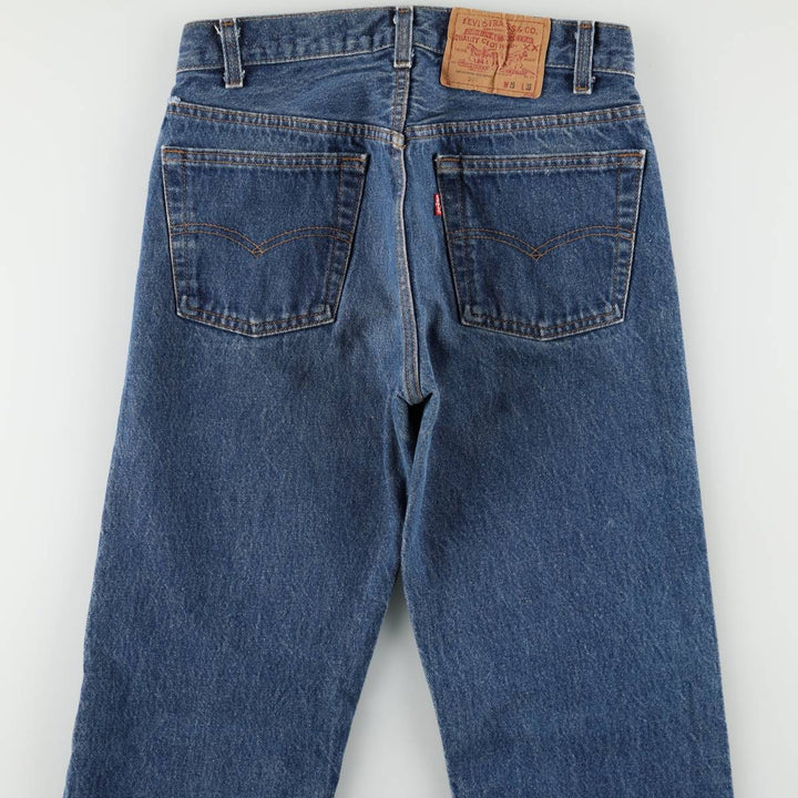 80s-90'S Levi's 501-0000 Straight Denim Pants, Made in USA, Women's Size L (equivalent to W27), Vintage cotton blue type Vintage Second Hand