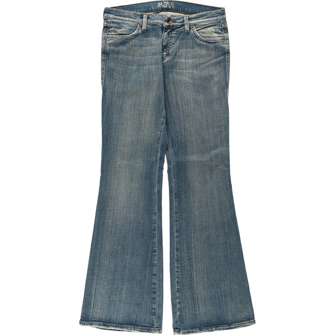 Mavi Flare Cut Denim Pants, Women's Size L (equivalent to W30) cotton blue type Vintage Second Hand