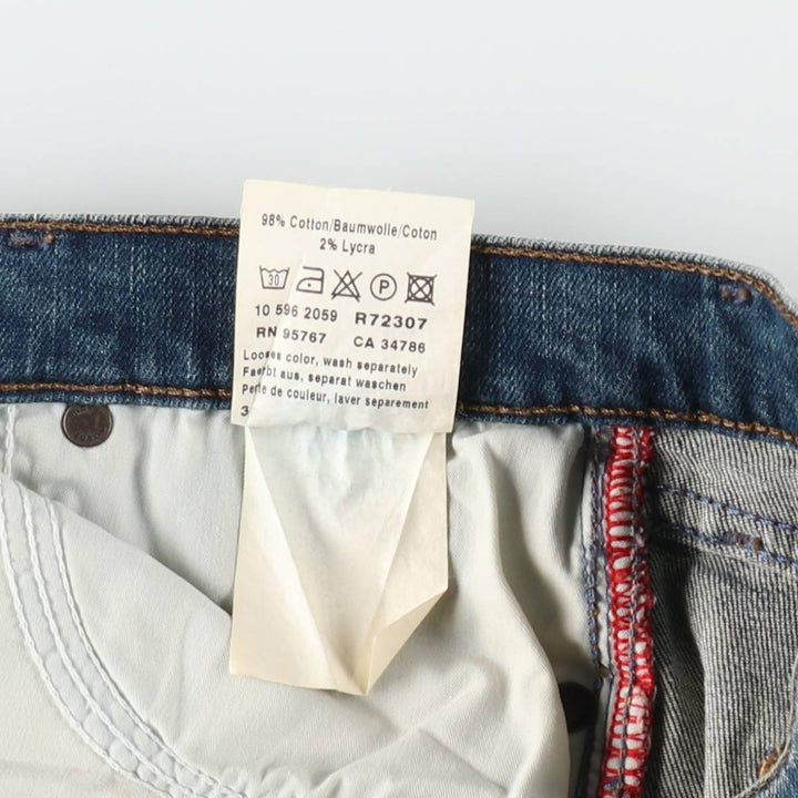 Mavi Flare Cut Denim Pants, Women's Size L (equivalent to W30) cotton blue type Vintage Second Hand