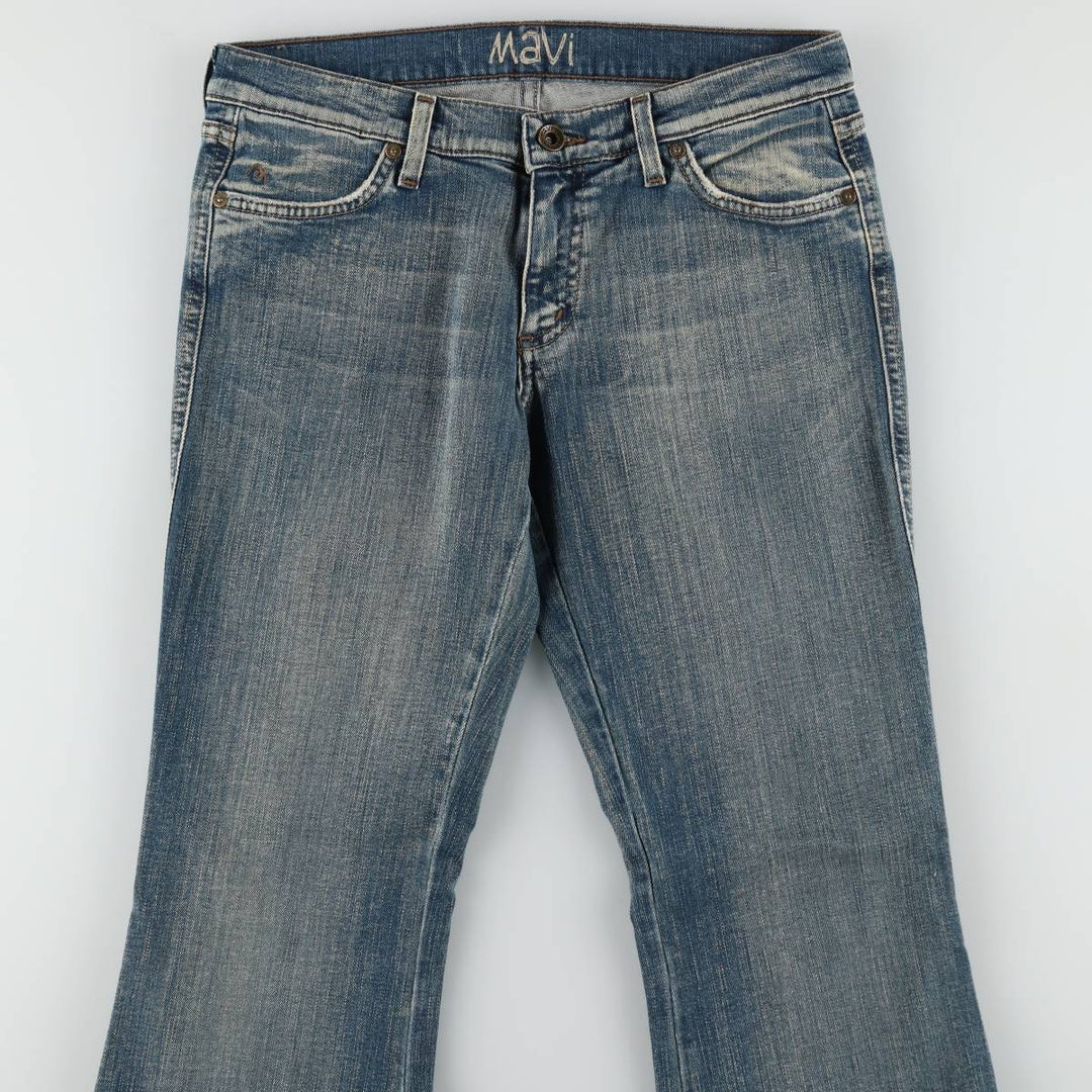 Mavi Flare Cut Denim Pants, Women's Size L (equivalent to W30) cotton blue type Vintage Second Hand