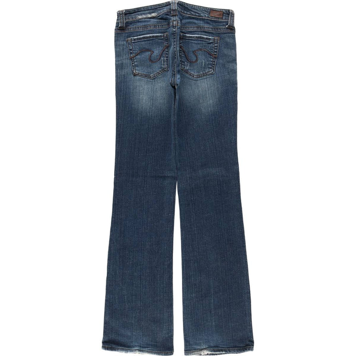 rafuge Flare Cut Denim Pants, Women's Size L (equivalent to W30) cotton blue type Vintage Second Hand