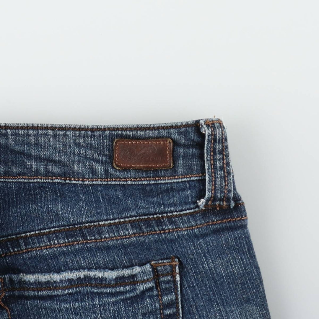 rafuge Flare Cut Denim Pants, Women's Size L (equivalent to W30) cotton blue type Vintage Second Hand