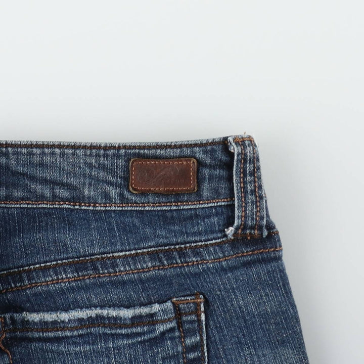 rafuge Flare Cut Denim Pants, Women's Size L (equivalent to W30) cotton blue type Vintage Second Hand