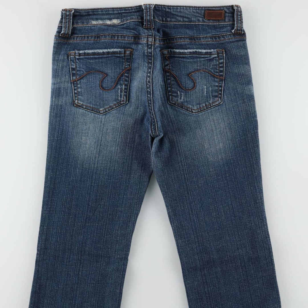 rafuge Flare Cut Denim Pants, Women's Size L (equivalent to W30) cotton blue type Vintage Second Hand
