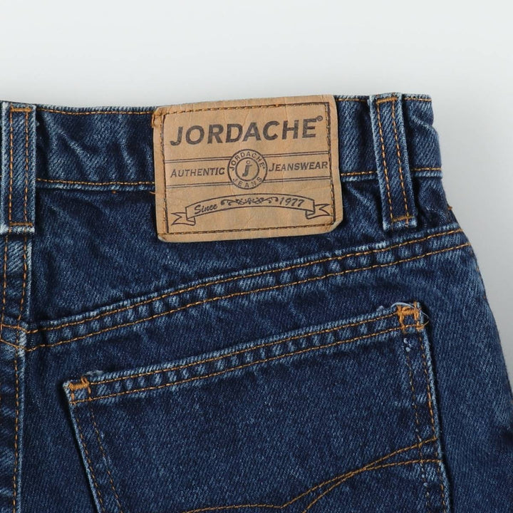 JORDACHE Flare Cut Denim Pants, Women's Size L (equivalent to W28) cotton blue type Vintage Second Hand