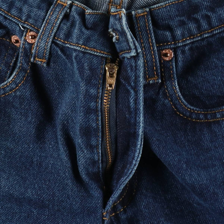 JORDACHE Flare Cut Denim Pants, Women's Size L (equivalent to W28) cotton blue type Vintage Second Hand