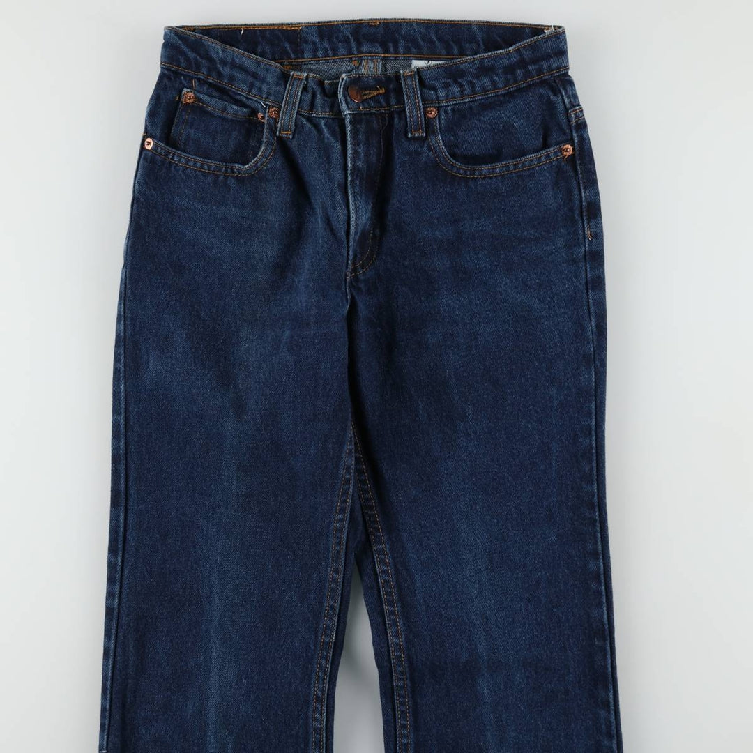 JORDACHE Flare Cut Denim Pants, Women's Size L (equivalent to W28) cotton blue type Vintage Second Hand