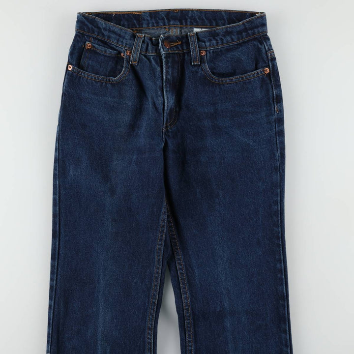 JORDACHE Flare Cut Denim Pants, Women's Size L (equivalent to W28) cotton blue type Vintage Second Hand