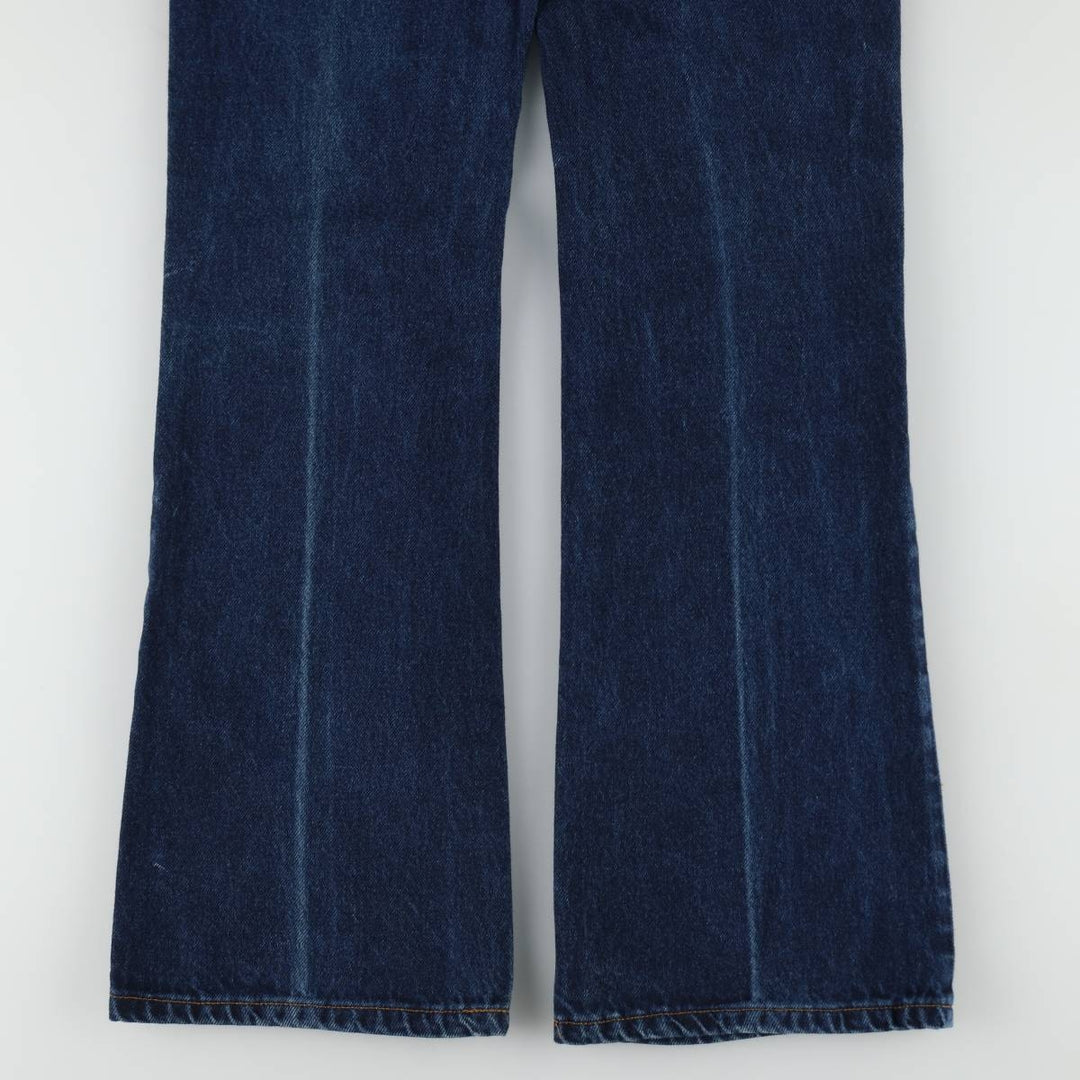 JORDACHE Flare Cut Denim Pants, Women's Size L (equivalent to W28) cotton blue type Vintage Second Hand