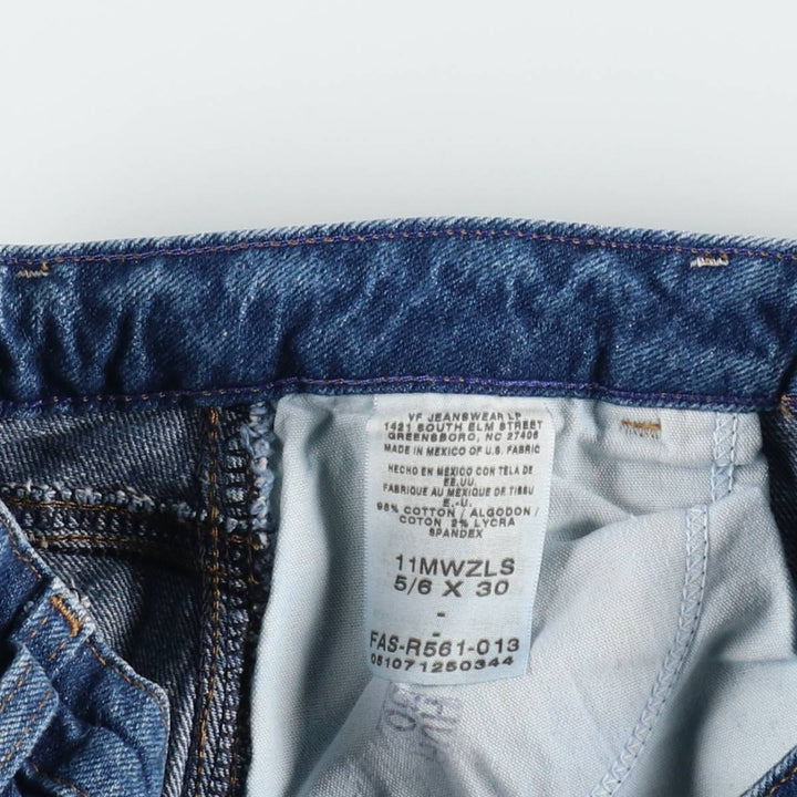 Wrangler Flare Cut Denim Pants, Women's Size L (equivalent to W29) cotton blue type Vintage Second Hand