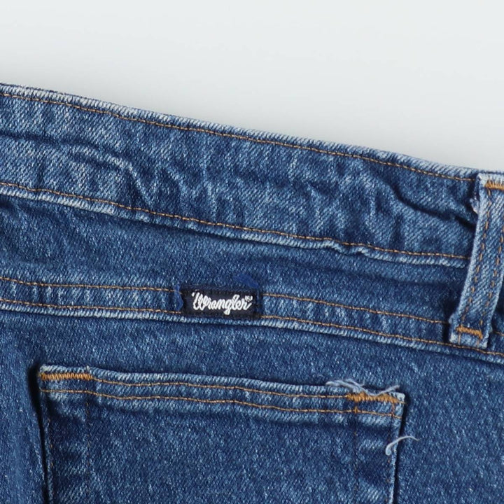 Wrangler Flare Cut Denim Pants, Women's Size L (equivalent to W29) cotton blue type Vintage Second Hand
