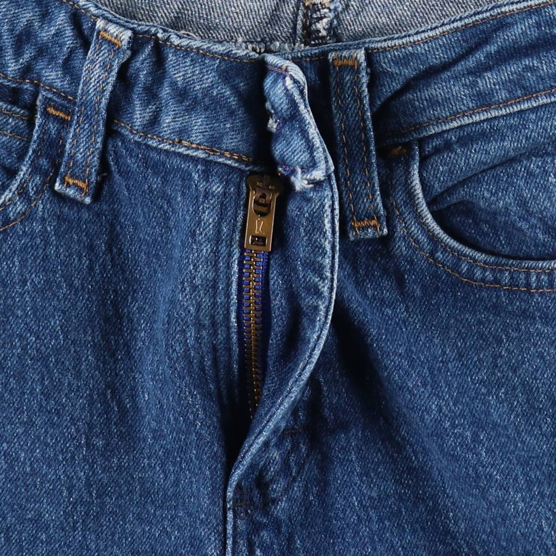 Wrangler Flare Cut Denim Pants, Women's Size L (equivalent to W29) cotton blue type Vintage Second Hand