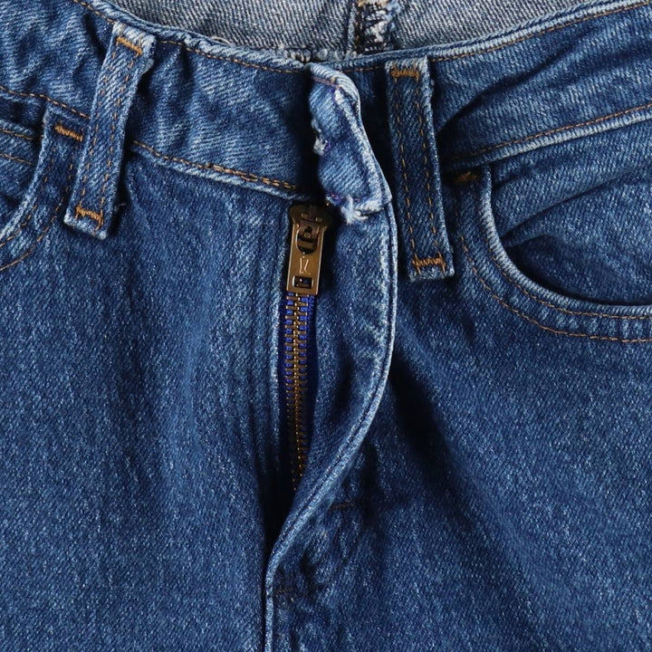 Wrangler Flare Cut Denim Pants, Women's Size L (equivalent to W29) cotton blue type Vintage Second Hand