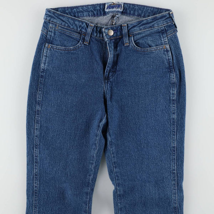 Wrangler Flare Cut Denim Pants, Women's Size L (equivalent to W29) cotton blue type Vintage Second Hand