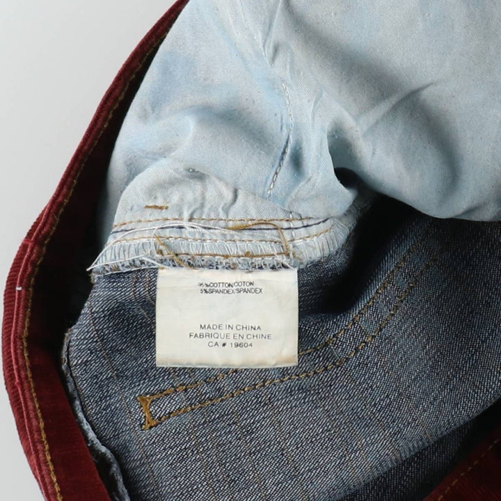 ub jeans flared denim pants, women's size L (equivalent to W29). cotton Navy blue Vintage Second Hand
