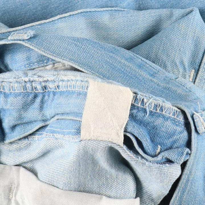 Lee bootcut denim pants, made in the USA, women's size L (equivalent to W28), vintage. cotton Blue type light blue Vintage Second Hand