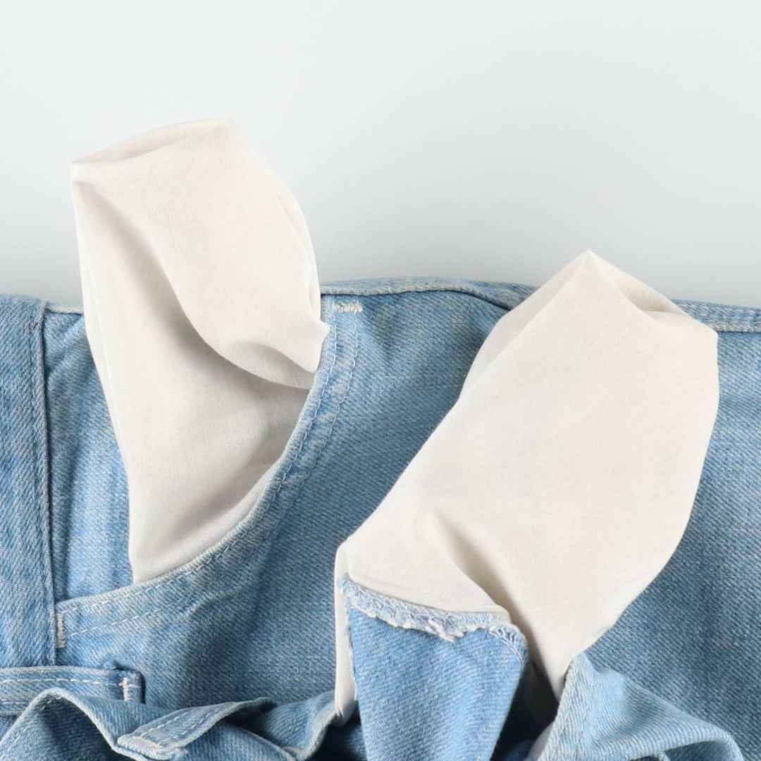 Lee bootcut denim pants, made in the USA, women's size L (equivalent to W28), vintage. cotton Blue type light blue Vintage Second Hand