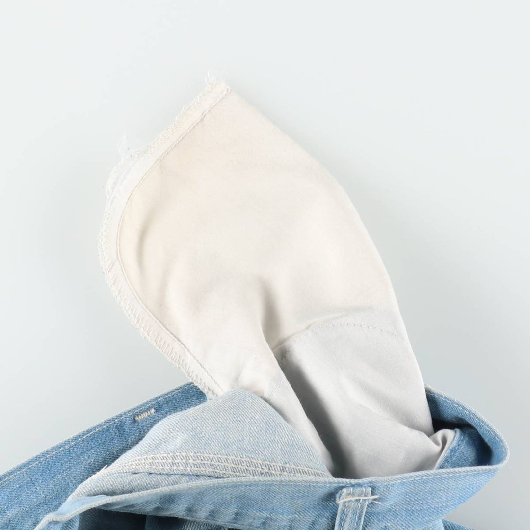 Lee bootcut denim pants, made in the USA, women's size L (equivalent to W28), vintage. cotton Blue type light blue Vintage Second Hand