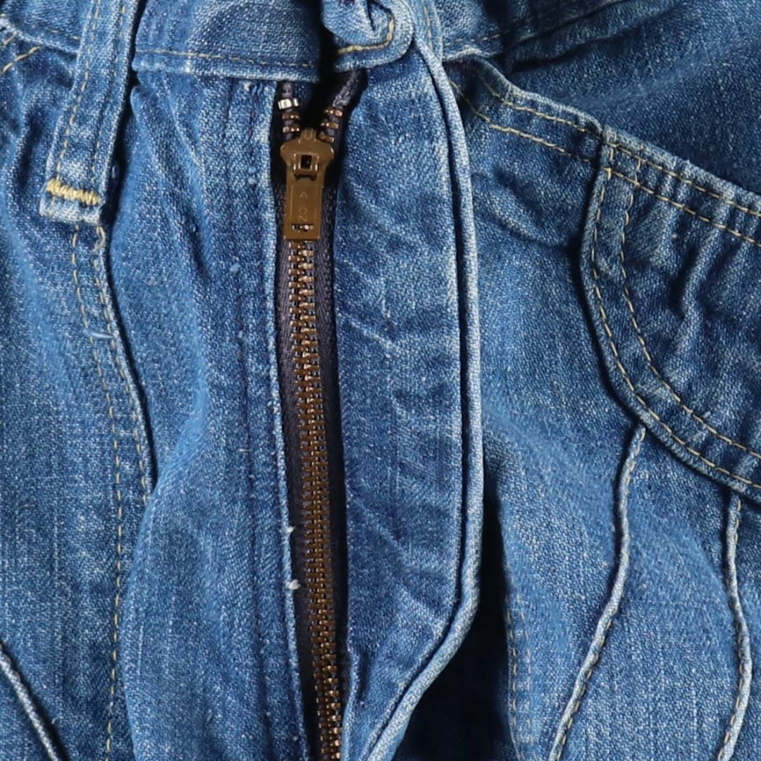 Wrangler bootcut denim pants, women's size M (equivalent to W26), vintage. unclear blue type Vintage Second Hand