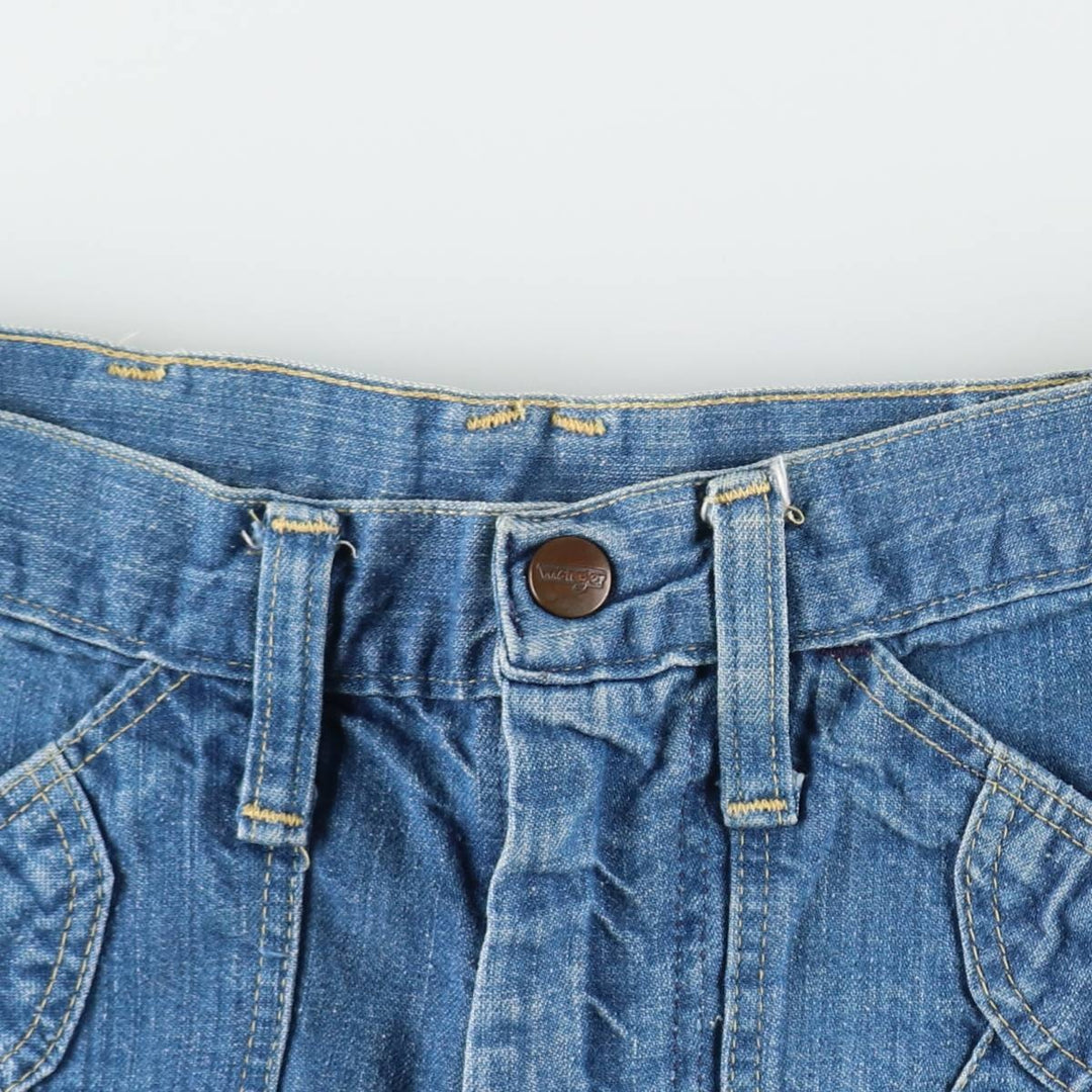 Wrangler bootcut denim pants, women's size M (equivalent to W26), vintage. unclear blue type Vintage Second Hand