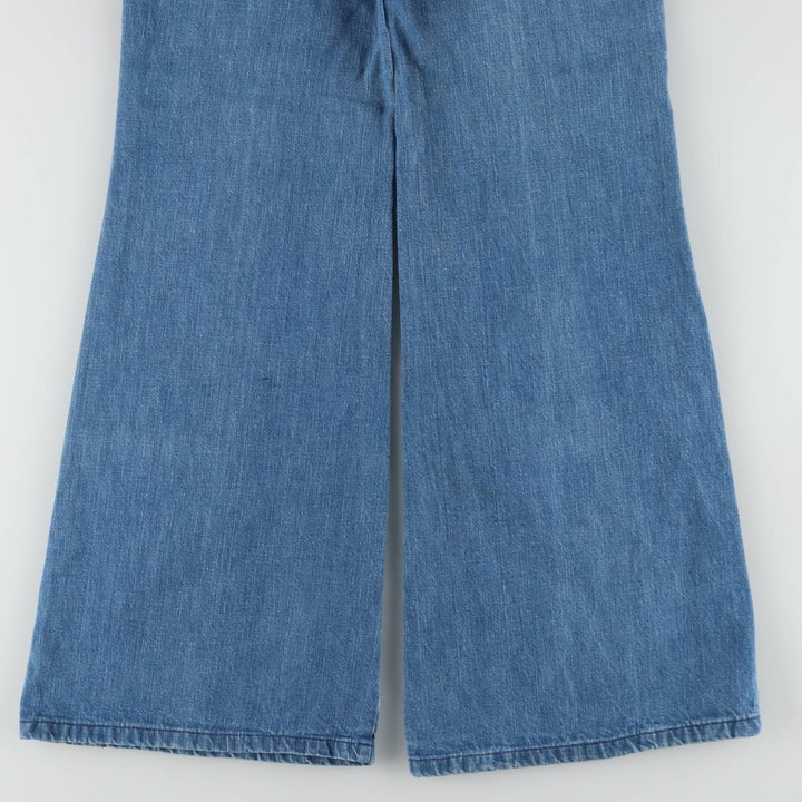 Wrangler bootcut denim pants, women's size M (equivalent to W26), vintage. unclear blue type Vintage Second Hand