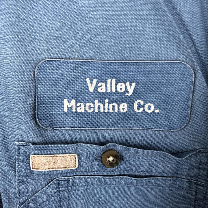 Carhartt Short-Sleeve Work Shirt, Men's Size S (approx.) cotton Blue type light blue Vintage Second Hand