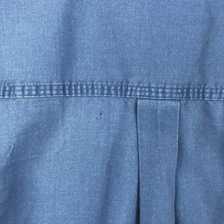 Carhartt Short-Sleeve Work Shirt, Men's Size S (approx.) cotton Blue type light blue Vintage Second Hand
