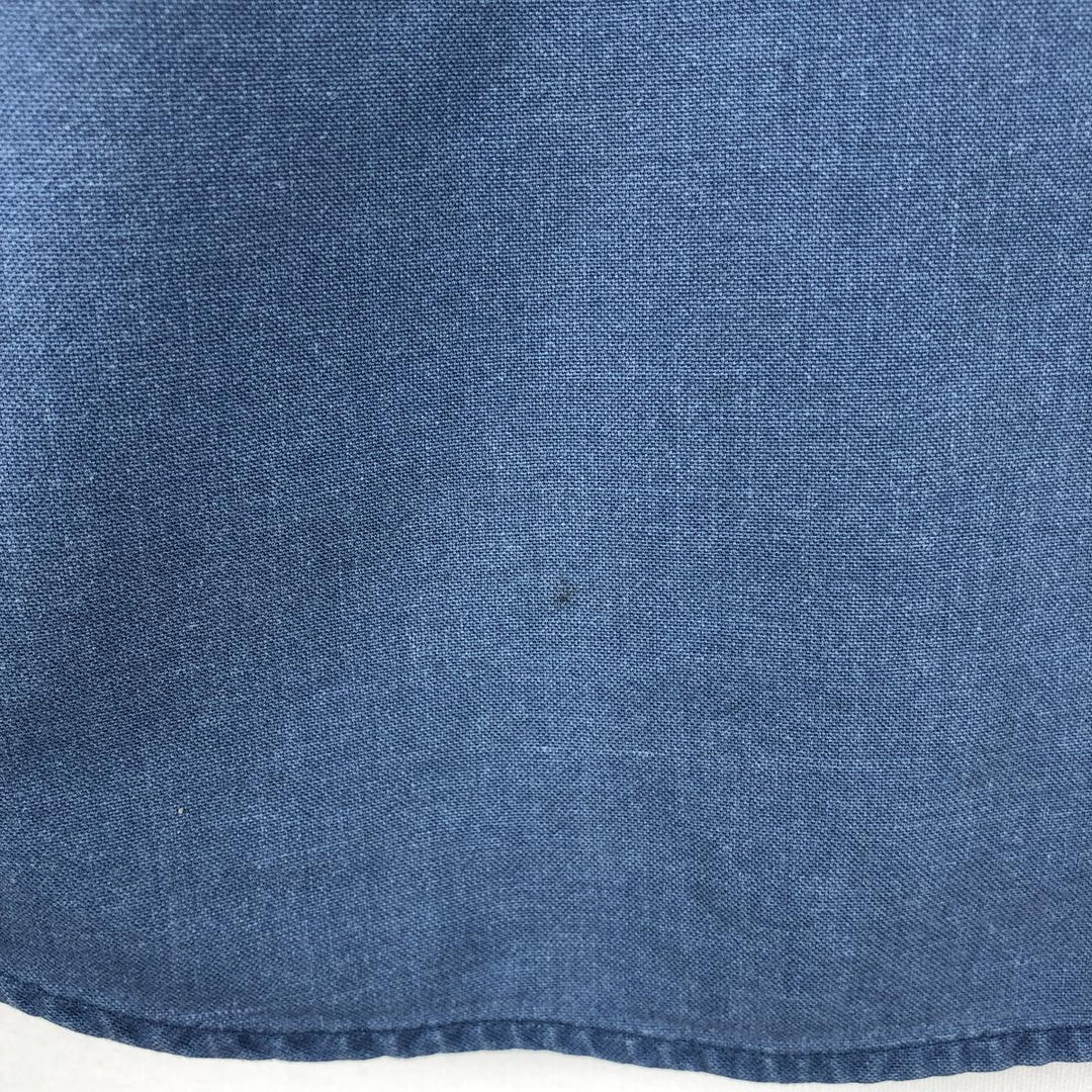 Carhartt Short-Sleeve Work Shirt, Men's Size S (approx.) cotton Blue type light blue Vintage Second Hand