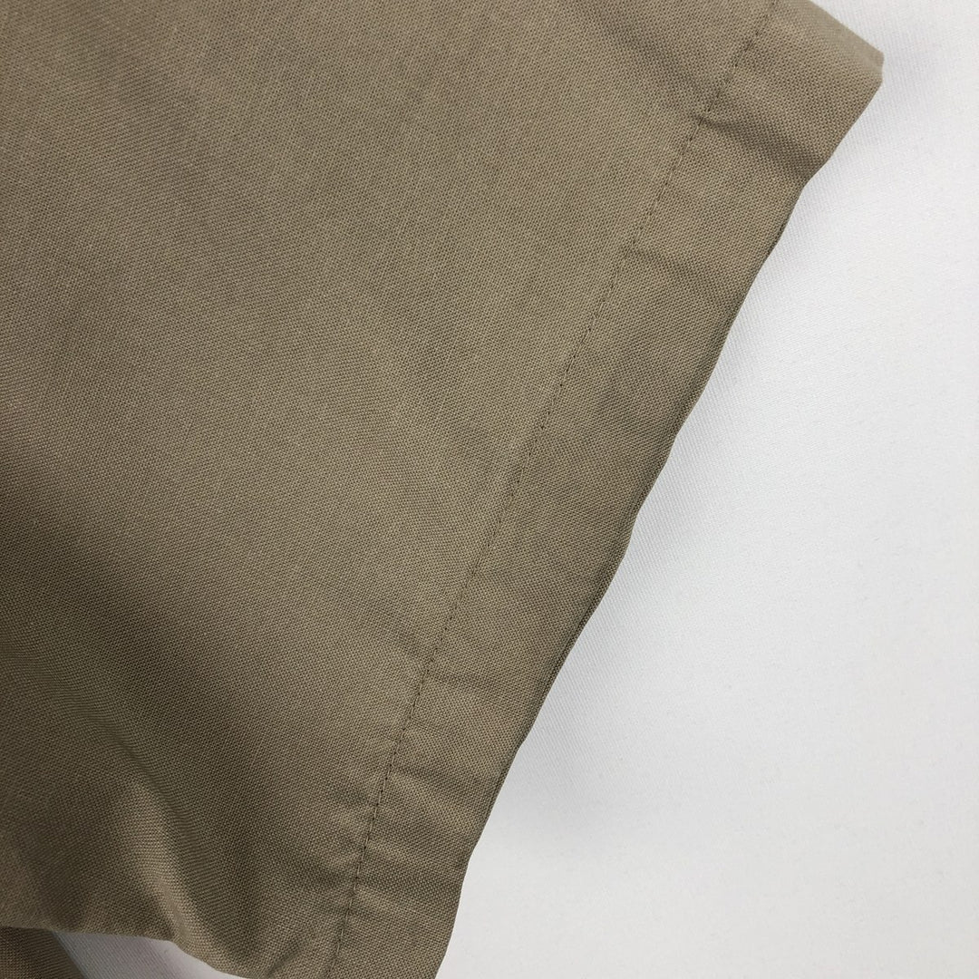 Carhartt McClelland Air Conditioning Advertising Short-Sleeve Work Shirt, Men's Size XL (approx.) cotton Beige type Vintage Second Hand