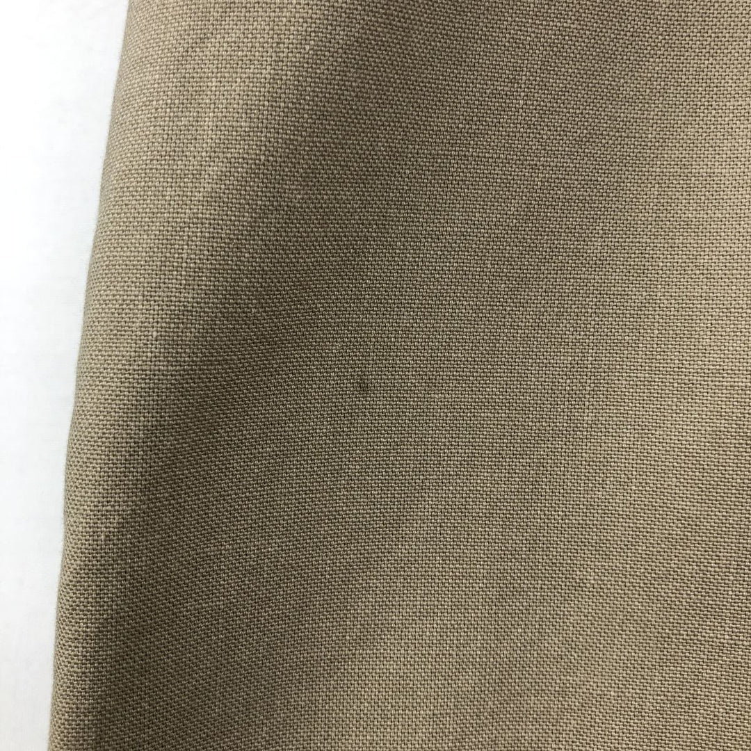 Carhartt McClelland Air Conditioning Advertising Short-Sleeve Work Shirt, Men's Size XL (approx.) cotton Beige type Vintage Second Hand