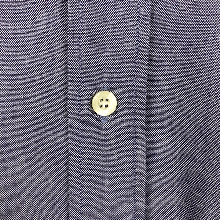Lacoste short-sleeved button-down shirt, size 41 (equivalent to men's XL). cotton blue type Vintage Second Hand
