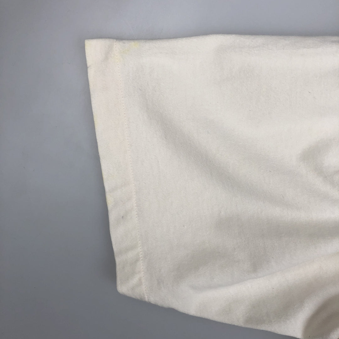 90'S GAP (Old GAP) Short-Sleeve Open-Collar Cotton Shirt, Men's Size XL (Equivalent), Vintage cotton ivory Vintage Second Hand