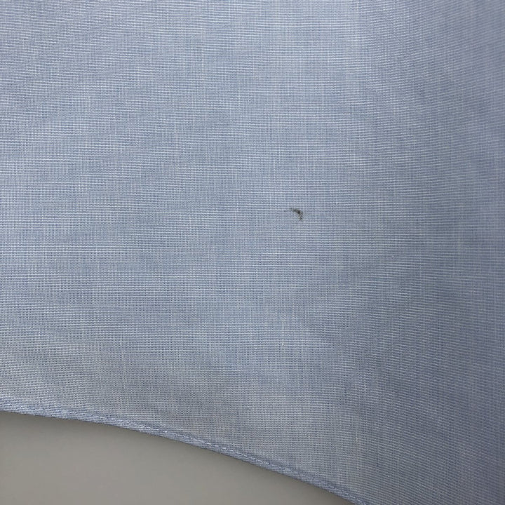 Brooks Brothers Est.1818 short sleeve button-down shirt, men's size L cotton Blue type light blue Vintage Second Hand