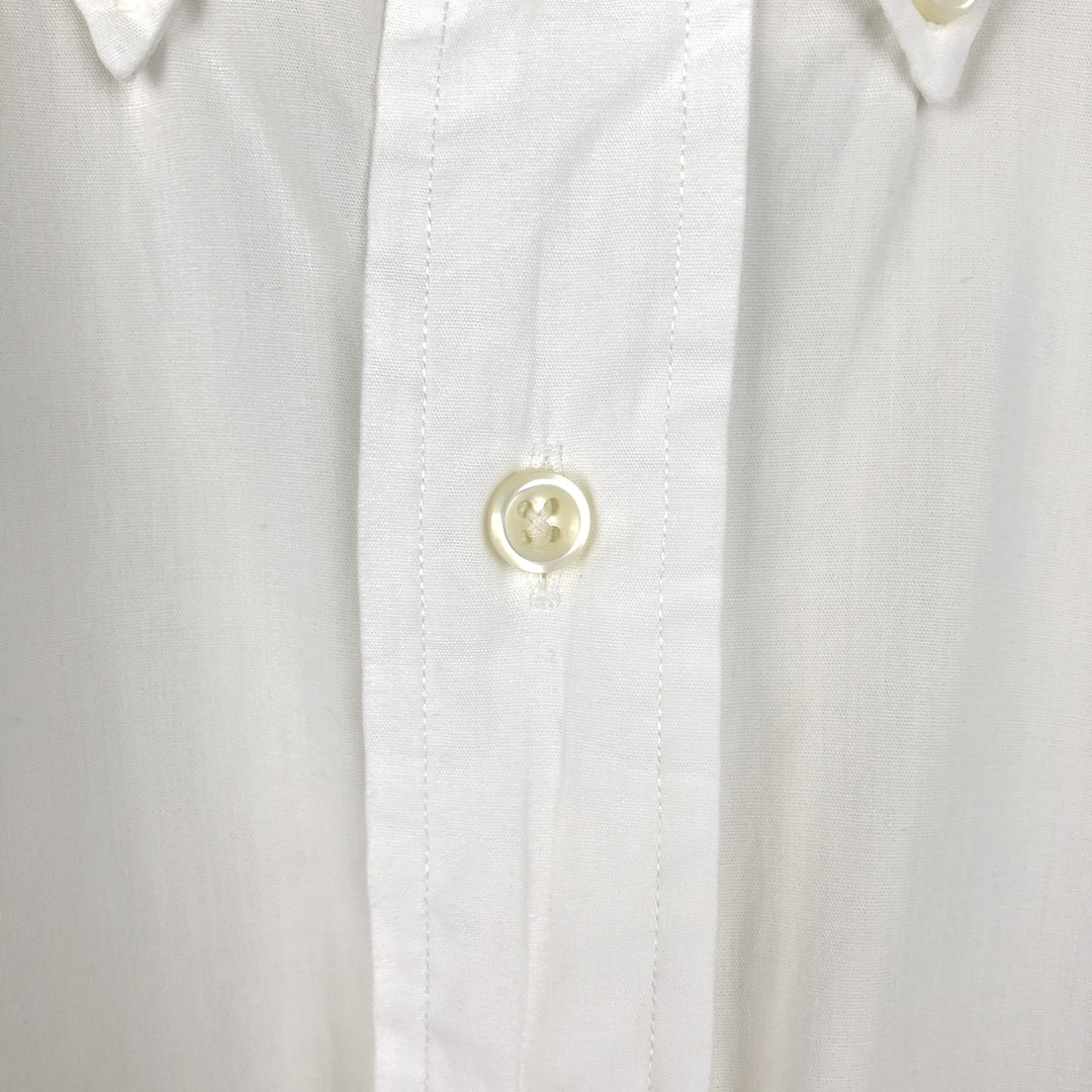 Ralph Lauren BLAKE short sleeve button down shirt, men's XL size cotton white type Vintage Second Hand