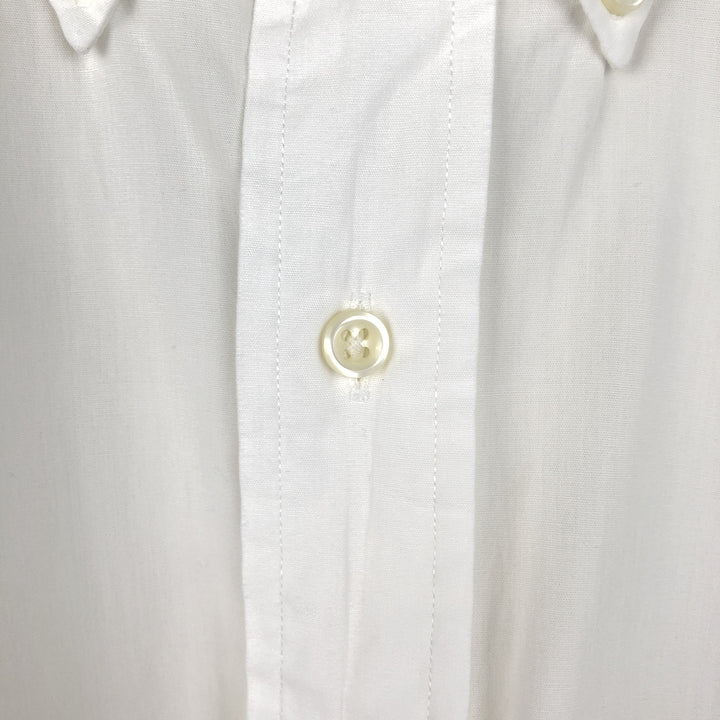 Ralph Lauren BLAKE short sleeve button down shirt, men's XL size cotton white type Vintage Second Hand