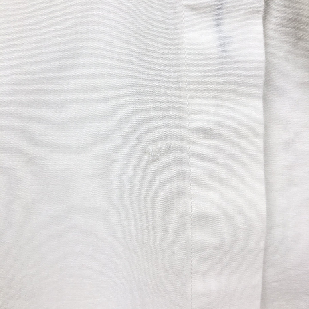 Ralph Lauren BLAKE short sleeve button down shirt, men's XL size cotton white type Vintage Second Hand