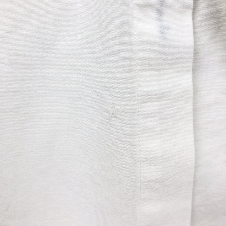 Ralph Lauren BLAKE short sleeve button down shirt, men's XL size cotton white type Vintage Second Hand