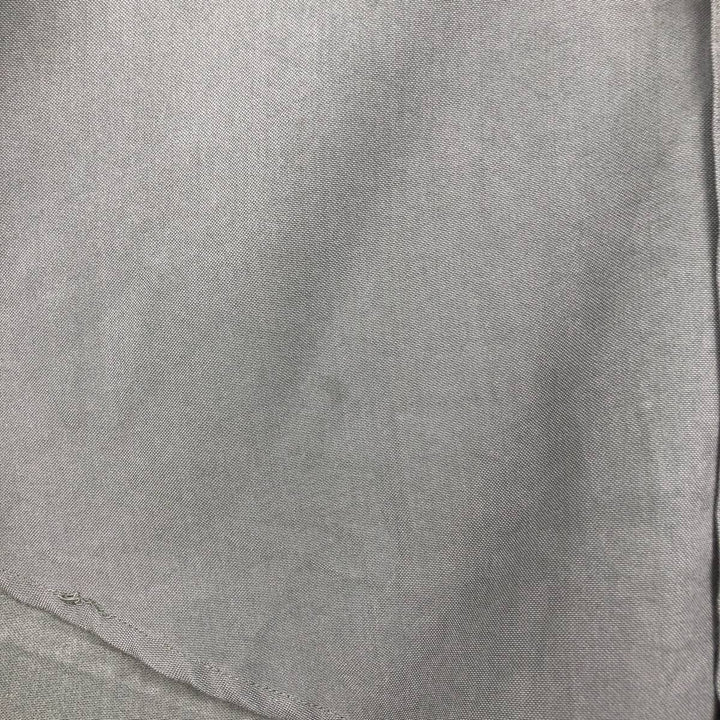Ralph Lauren CHAPS short-sleeved button-down shirt, men's size M Rayon Khaki type sage green Vintage Second Hand