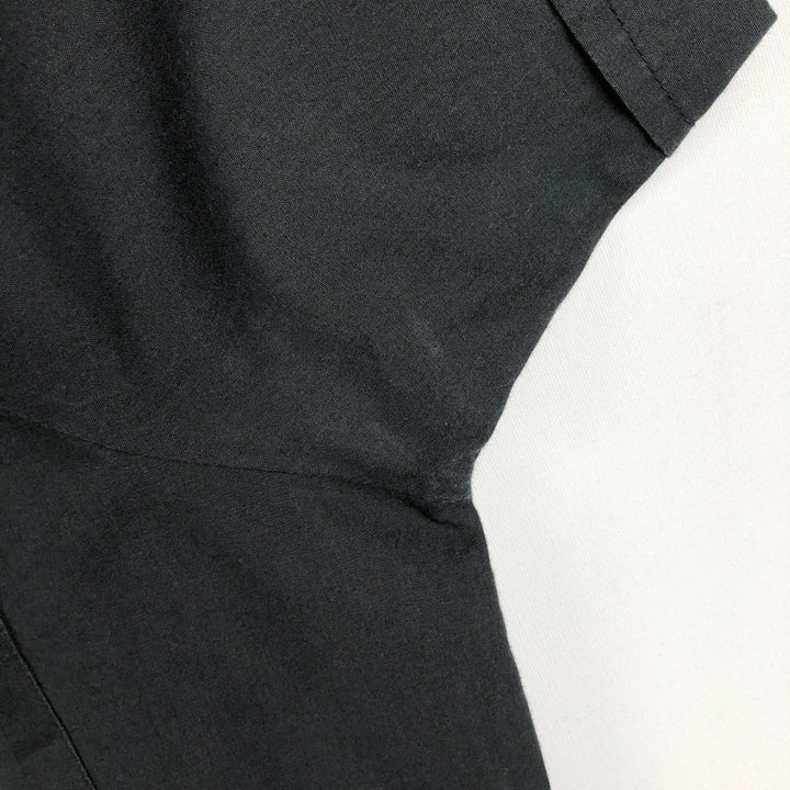 D'Accord Short-Sleeve Mexican Shirt, Cuban Shirt, Box Shirt, Men's Size L (approx.) polyester black type Vintage Second Hand