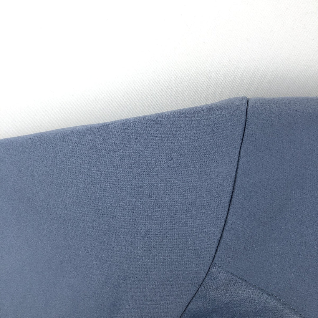 Guayaberas Yucatecas Short-Sleeve Open-Collar Mexican Shirt, Cuban Shirt, Boxy Shirt, Men's Size M (Equivalent), Vintage unclear blue type Vintage Second Hand
