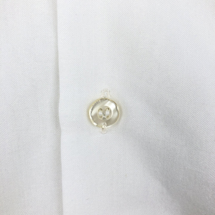 Yucateca Short-Sleeve Open-Collar Mexican Shirt, Cuban Shirt, Boxy Shirt, Men's Size M (Equivalent), Vintage polyester white type Vintage Second Hand