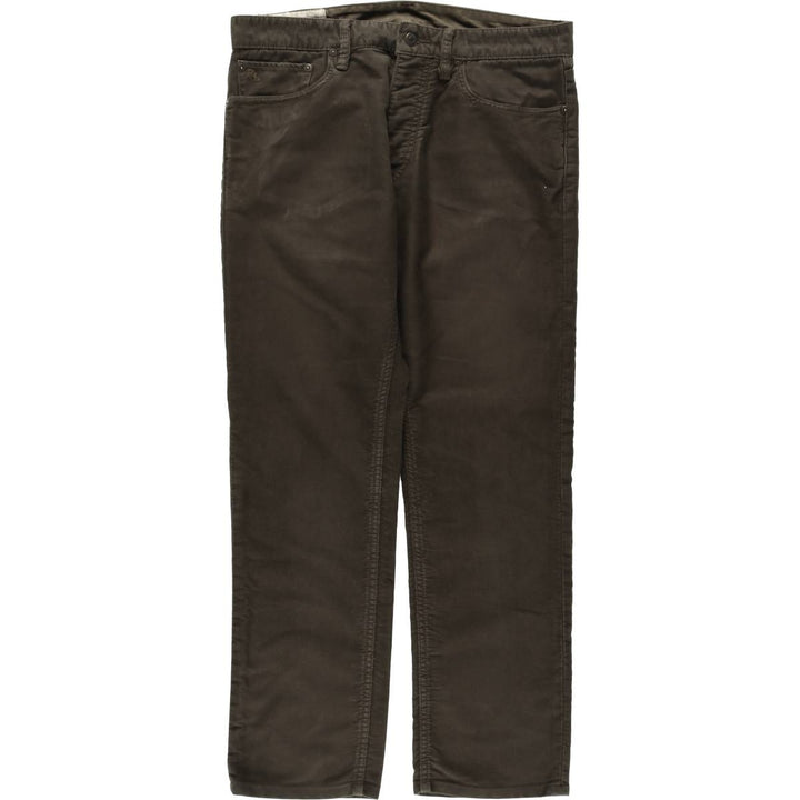 Ralph Lauren POLO RALPH LAUREN Men's Cotton Pants, Size W34 cotton Khaki type brown Vintage Second Hand