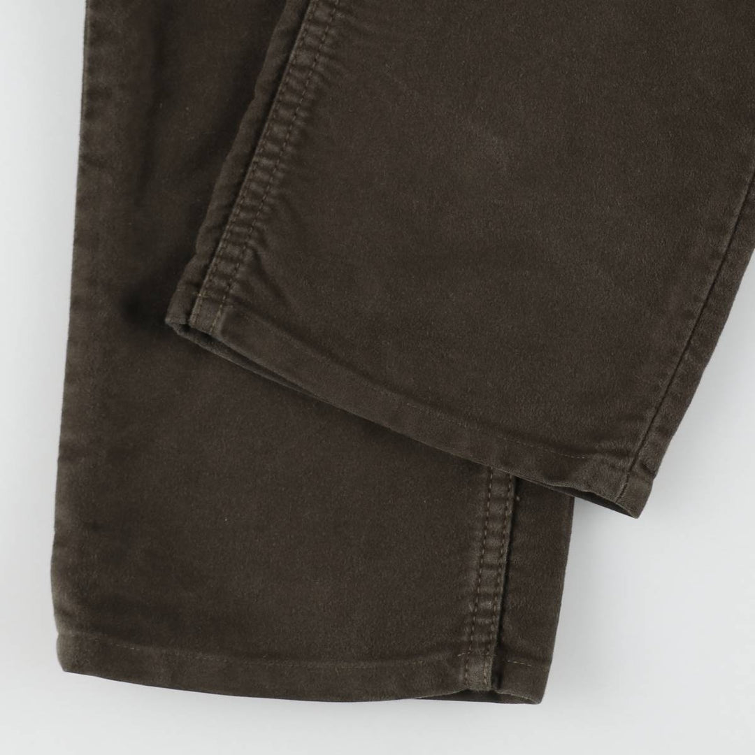 Ralph Lauren POLO RALPH LAUREN Men's Cotton Pants, Size W34 cotton Khaki type brown Vintage Second Hand