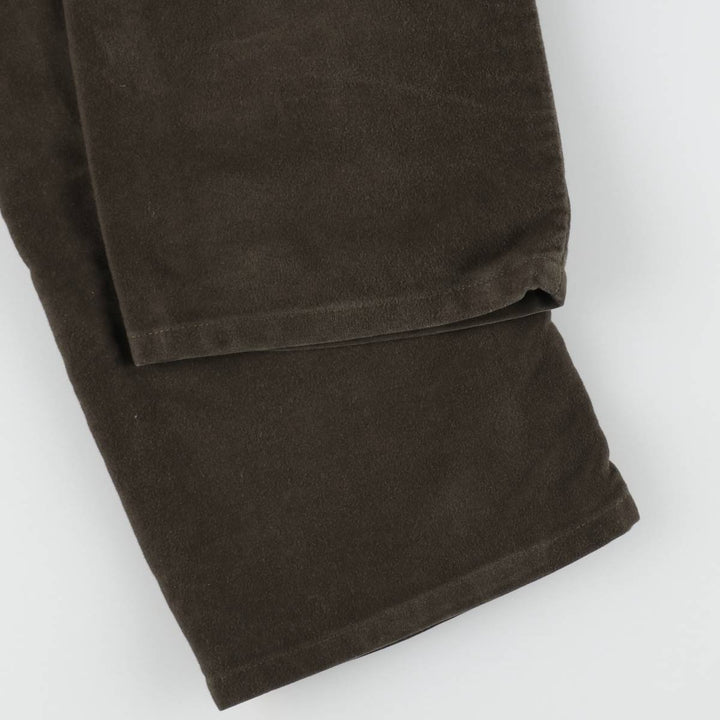 Ralph Lauren POLO RALPH LAUREN Men's Cotton Pants, Size W34 cotton Khaki type brown Vintage Second Hand
