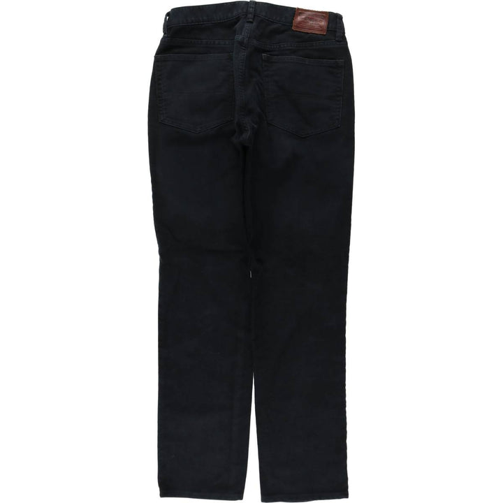 Ralph Lauren Polo Ralph Lauren Cotton Pants, Men's Size W31 (approx.) cotton black type Vintage Second Hand