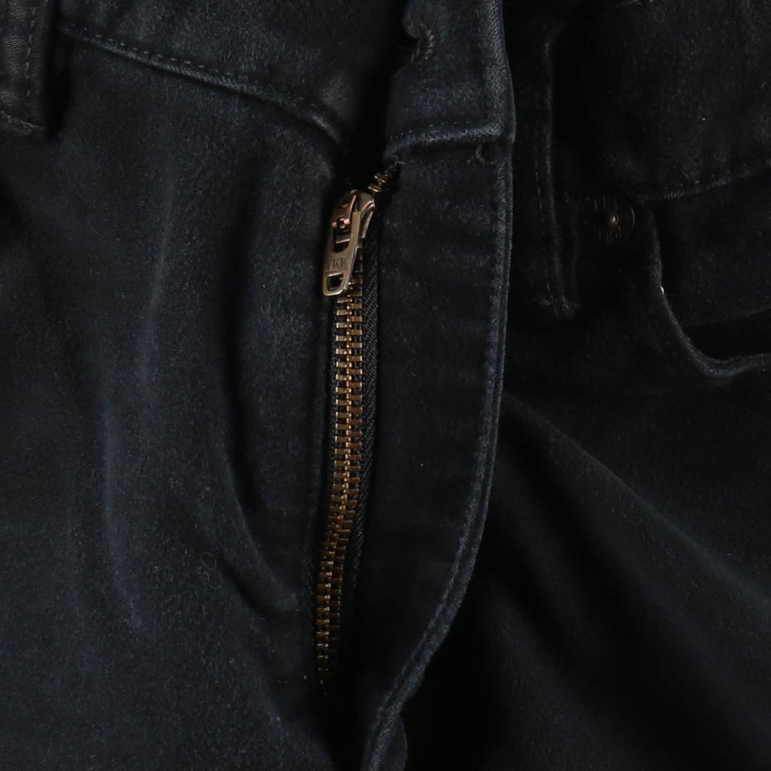 Ralph Lauren Polo Ralph Lauren Cotton Pants, Men's Size W31 (approx.) cotton black type Vintage Second Hand