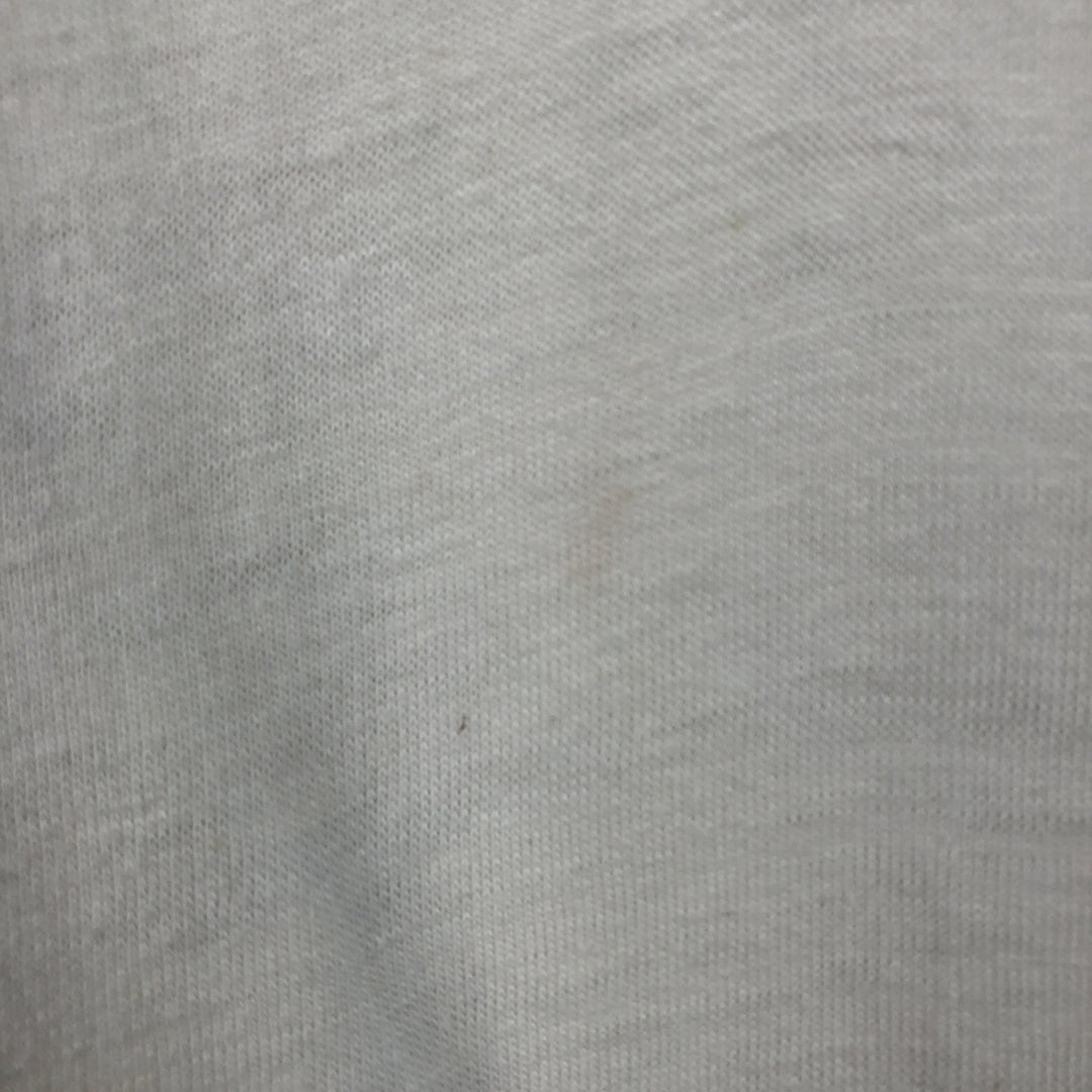 80s-90'S Rawlings 3/4 Sleeve Raglan T-Shirt, Made in USA, Men's Size L (Equivalent), Vintage unclear pale white type Vintage Second Hand