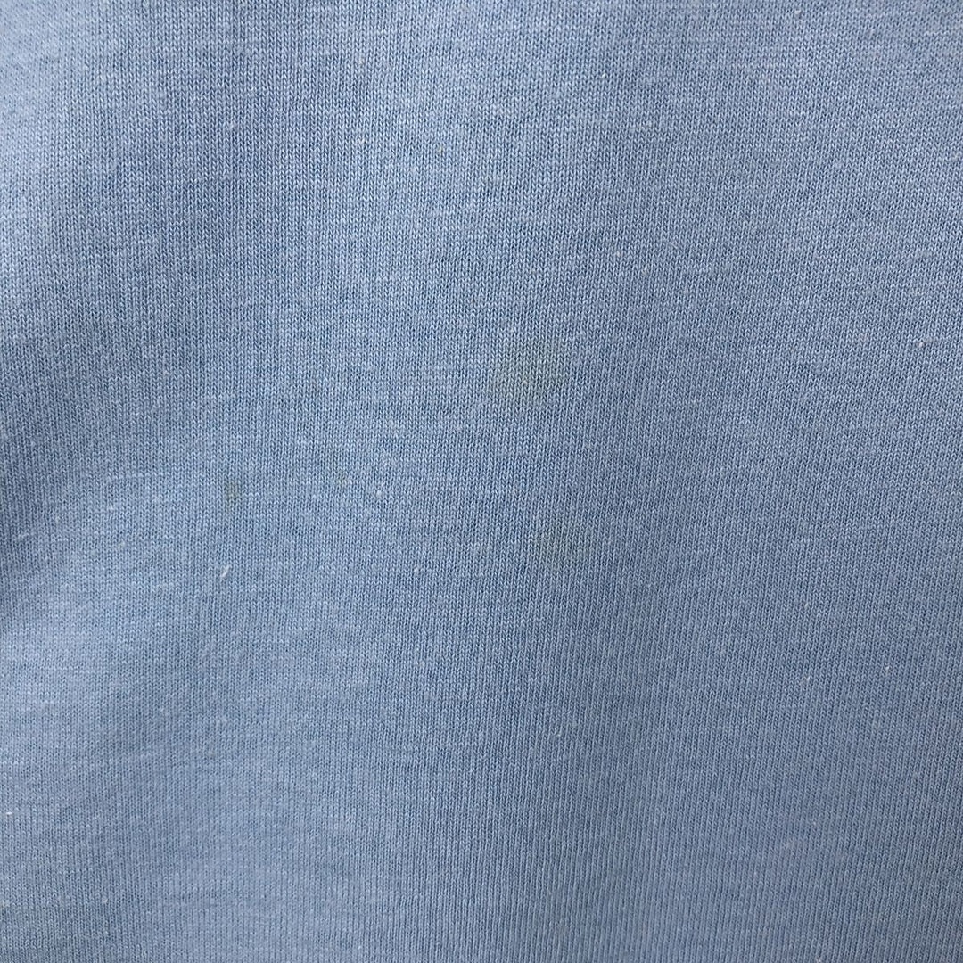 90'S Screen Stars Best Plain T-Shirt Made in USA Men's XL Vintage cotton Blue type light blue Vintage Second Hand
